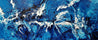 Molten Blue 240cm x 100cm Blue White Textured Abstract Painting (SOLD)-Abstract-[Franko ]-[Gallery]-[popular]-[Australia]-Franklin Art Studio