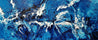 Molten Blue 240cm x 100cm Blue White Textured Abstract Painting (SOLD)-Abstract-Franko-[Franko]-[Australia_Art]-[Art_Lovers_Australia]-Franklin Art Studio