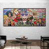 Money Never Sleeps 240cm x 100cm Monopoly Man Textured Urban Pop Art Painting (SOLD)-Urban Pop Art-[Franko]-[Australian]-[Popular]-[Best Selling]-Franklin Art Studio