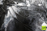 Moooooooo 190cm x 100cm White Black Textured Abstract Painting (SOLD)-Abstract-[Franko]-[Artist]-[Australia]-[Painting]-Franklin Art Studio