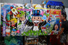Mr Monopoly Temptation 270cm x 120cm Monopoly Man Textured Urban Pop Art Painting (SOLD)-Urban Pop Art-Franko-[franko_art]-[beautiful_Art]-[The_Block]-Franklin Art Studio