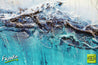 Natures Best 160cm x 60cm Blue Abstract Painting (SOLD)-Abstract-[Franko]-[Artist]-[Australia]-[Painting]-Franklin Art Studio