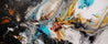 Natures Potion 240cm x 100cm Black White Teal Sienna Textured Abstract Painting (SOLD)-Abstract-[Franko]-[Australian Artist]-[Large]-[Popular]-Franklin Art Studio