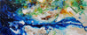 Natures Sugar 240cm x 100cm Green Cream Blue Textured Abstract Painting (SOLD)-Abstract-Franko-[Franko]-[Australia_Art]-[Art_Lovers_Australia]-Franklin Art Studio