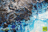 Navy Washed 120cm x 120cm White Blue Abstract Painting (SOLD)-abstract-[Franko]-[Artist]-[Australia]-[Painting]-Franklin Art Studio