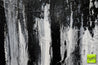 Neutral Candy 160cm x 60cm Black White Textured Abstract Painting (SOLD)-Abstract-[Franko]-[Artist]-[Australia]-[Painting]-Franklin Art Studio