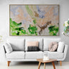 Nude By Design 160cm x 100cm Grey Green Textured Abstract Painting-Abstract-Franko-[Franko]-[huge_art]-[Australia]-Franklin Art Studio