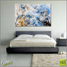 Ocean Deep 160cm x 100cm Blue Abstract Painting (SOLD)-abstract-Franko-[Franko]-[huge_art]-[Australia]-Franklin Art Studio