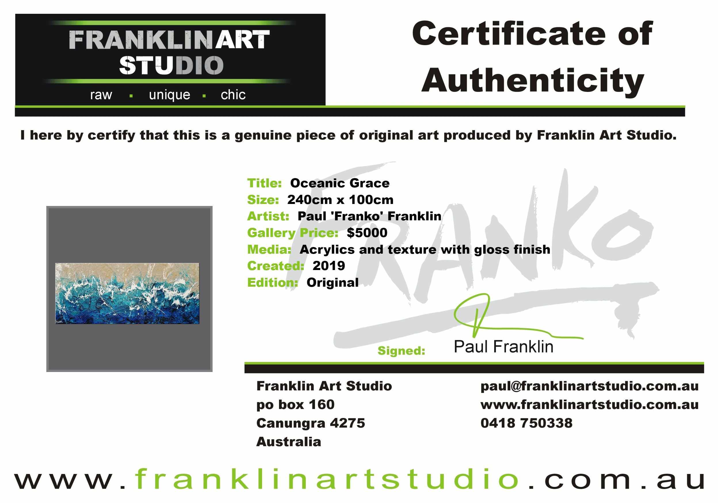 Oceanic Grace 240cm x 100cm Cream Turquoise Textured Abstract Painting (SOLD)-Abstract-Franko-[franko_artist]-[Art]-[interior_design]-Franklin Art Studio