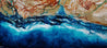 Oceanic Harmony 270cm x 120cm Green/Blue Brown Textured Abstract Painting (SOLD)-Abstract-Franko-[Franko]-[Australia_Art]-[Art_Lovers_Australia]-Franklin Art Studio