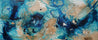 Oceans 240cm x 100cm Teal Cream Textured Abstract Painting (SOLD)-Abstract-Franko-[Franko]-[Australia_Art]-[Art_Lovers_Australia]-Franklin Art Studio