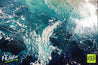 Oceans A Wash 270cm x 120cm Blue Abstract Painting (SOLD)-abstract-[Franko]-[Artist]-[Australia]-[Painting]-Franklin Art Studio
