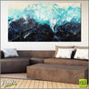 Oceans Jazz 190cm x 100cm Huge Blue Abstract Painting (SOLD)-Abstract-Franko-[Franko]-[huge_art]-[Australia]-Franklin Art Studio