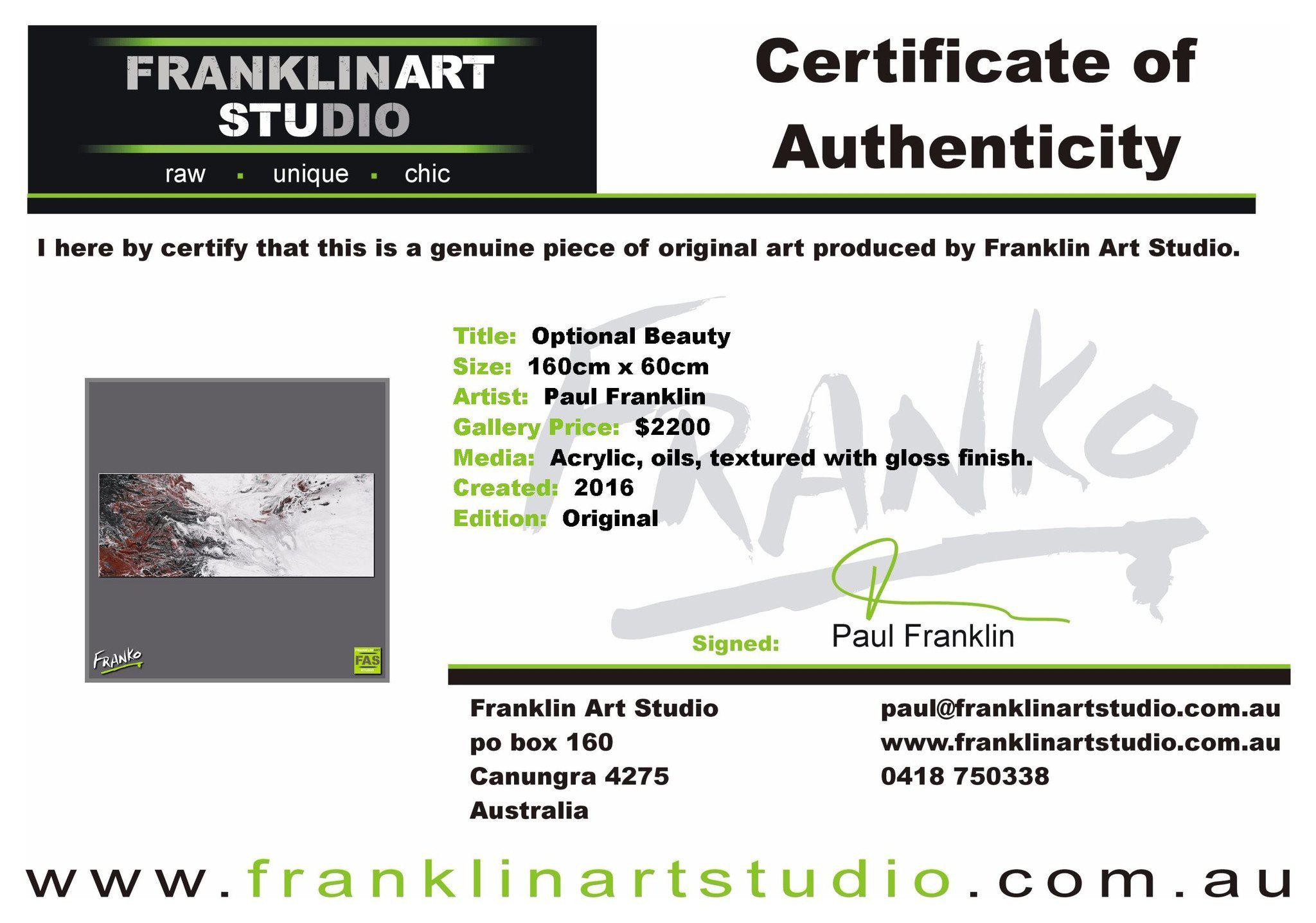 Optional Beauty 160cm x 60cm Brown Abstract Painting (SOLD)-abstract-[Franko Artist]-[Cheryl]-[Wendy]-[Gabriela]-Franklin Art Studio