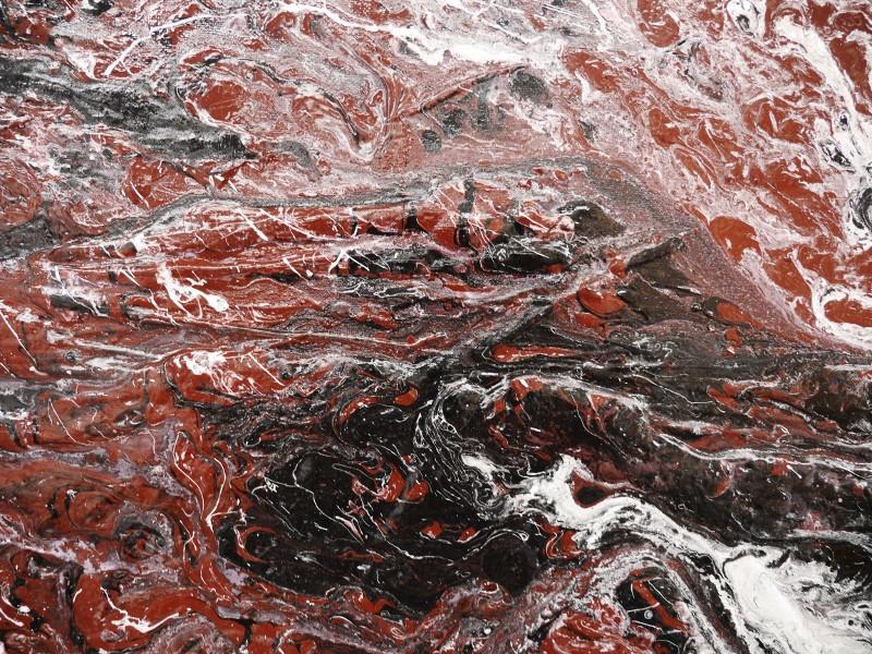 Optional Beauty 160cm x 60cm Brown Abstract Painting (SOLD)