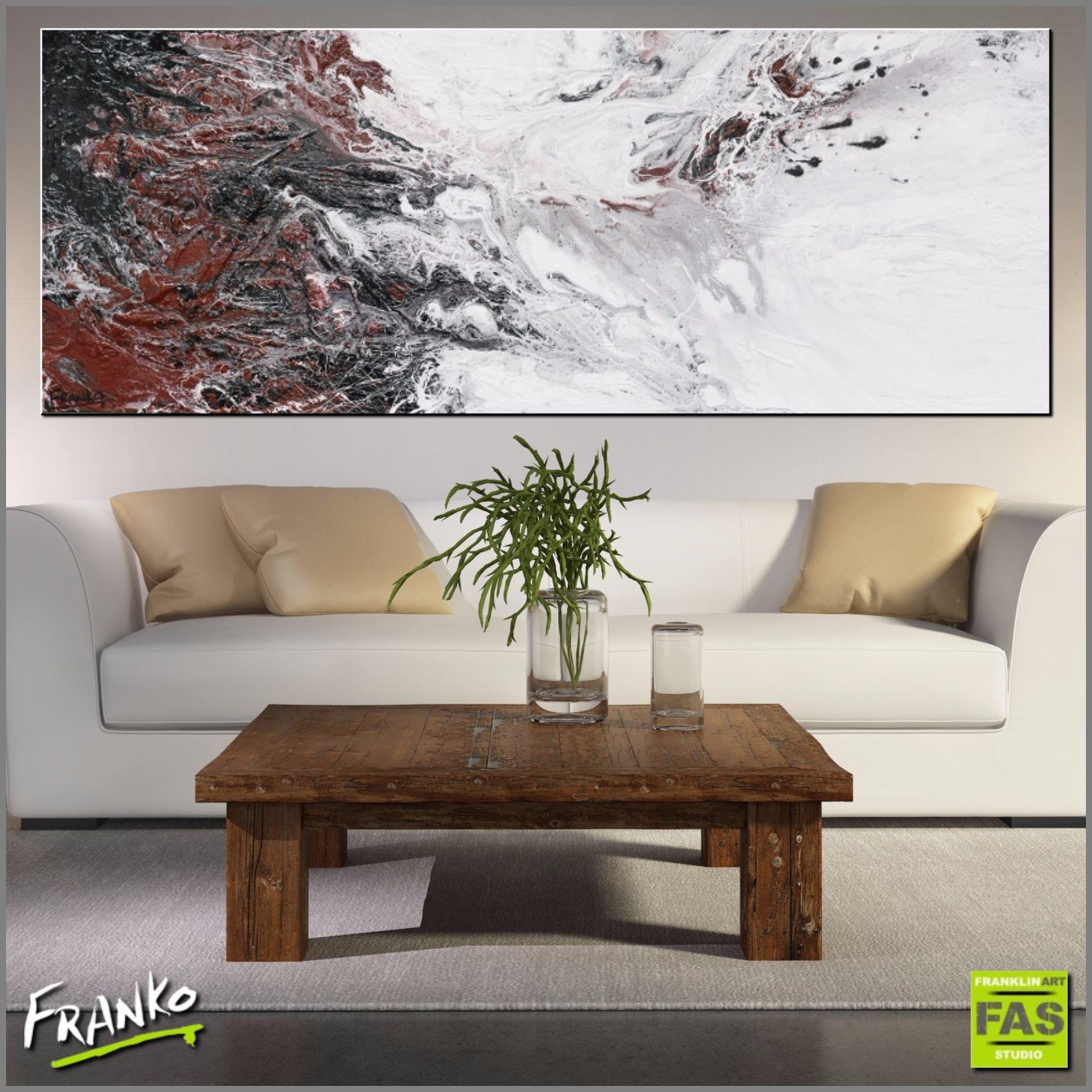 Optional Beauty 160cm x 60cm Brown Abstract Painting (SOLD)-abstract-Franko-[Franko]-[huge_art]-[Australia]-Franklin Art Studio