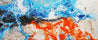 Orange And Blue Romance 240cm x 100cm Blue Orange Abstract Painting (SOLD)-abstract-[Franko ]-[Gallery]-[popular]-[Australia]-Franklin Art Studio