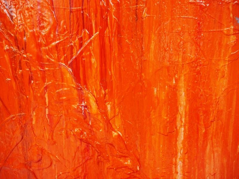 Orange Dessert 140cm x 100cm Orange red Abstract Painting (SOLD)-abstract-[Franko]-[Artist]-[Australia]-[Painting]-Franklin Art Studio
