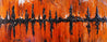 Orange Haze 240cm x 100cm Orange Abstract Painting (SOLD)-abstract-[Franko ]-[Gallery]-[popular]-[Australia]-Franklin Art Studio