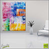 Orange Squared 120cm x 150cm Colourful Abstract Painting (SOLD)-abstract-Franko-[Franko]-[huge_art]-[Australia]-Franklin Art Studio