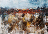 Oxide Landscape 140cm x 100cm Brown Blue Textured Abstract Painting (SOLD)-Abstract-Franko-[Franko]-[Australia_Art]-[Art_Lovers_Australia]-Franklin Art Studio