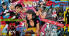 Tarantino Time 190cm x 100cm Django Pulp Fiction Textured Urban Pop Art Painting (SOLD)-Urban Pop Art-[Franko ]-[Gallery]-[popular]-[Australia]-Franklin Art Studio
