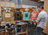 Fragrances 160cm x 60cm Chanel Perfume Bottles Urban Pop Book Club Painting (SOLD)-book club-[Franko Artist]-[Gold Coast]-[Brisbane]-[Huge]-Franklin Art Studio