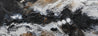 Distant Blaq 160cm x 60cm Black Rust Textured Abstract Painting (SOLD)-Abstract-[Franko ]-[Gallery]-[popular]-[Australia]-Franklin Art Studio