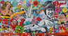 Rogue Bruce 190cm x 100cm Bruce Lee Textured Urban Pop Art Painting (SOLD)-Urban Pop Art-[Franko ]-[Gallery]-[popular]-[Australia]-Franklin Art Studio