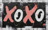 XO Free Love 160cm x 100cm Hugs and Kisses Textured Pop Art Painting (SOLD)-Urban Pop Art-[Franko ]-[Gallery]-[popular]-[Australia]-Franklin Art Studio