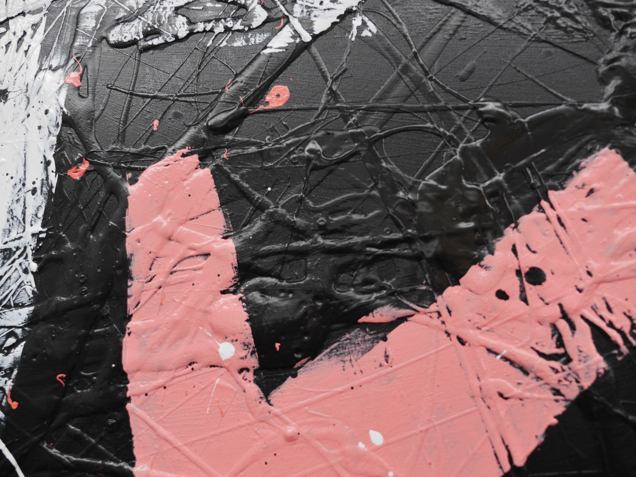 XO Free Love 160cm x 100cm Hugs and Kisses Textured Pop Art Painting (SOLD)
