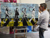 Abbey Road 160cm x 100cm Beatles Textured Urban Pop Art Painting (SOLD)-Urban Pop Art-[Franko Artist]-[Gold Coast]-[Brisbane]-[Huge]-Franklin Art Studio