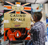 The Last Hand 140cm x 100cm Casino Royale Urban Pop Book Club Painting-book club-[Franko]-[Australian]-[Popular]-[Best Selling]-Franklin Art Studio