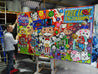 Bandits 250cm x 150cm Monopoly Man Textured Urban Pop Art Spray Paint Painting-Urban Pop Art-[Franko]-[Australian]-[Popular]-[Best Selling]-Franklin Art Studio