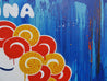 Spring Orangina 160cm x 100cm Textured Urban Pop Art Painting-Urban Pop Art-[Franko]-[Australian]-[Popular]-[Best Selling]-Franklin Art Studio