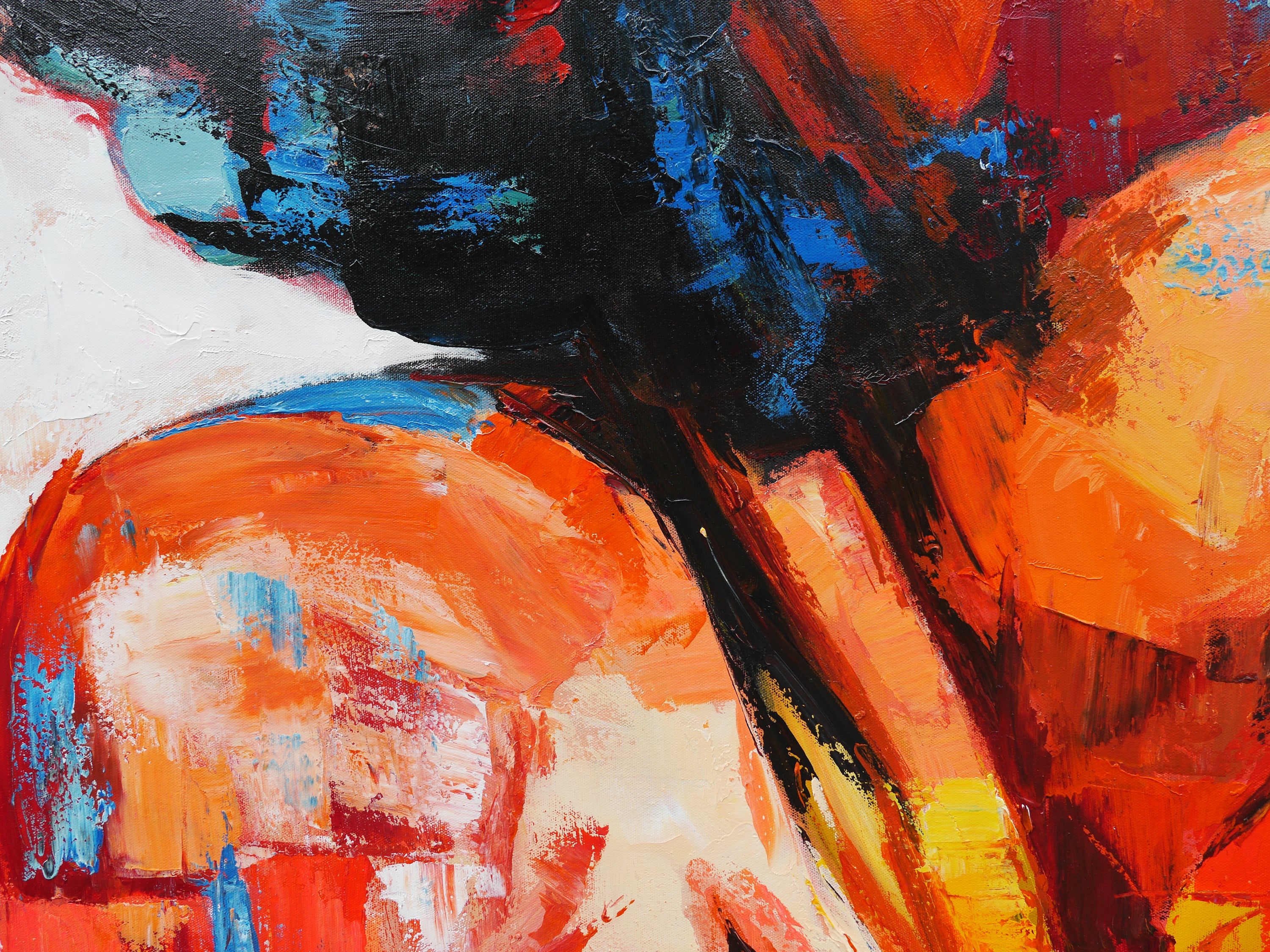 Blonde Ambition 140cm x 180cm Marilyn Monroe Textured Abstract Realism Painting (SOLD)