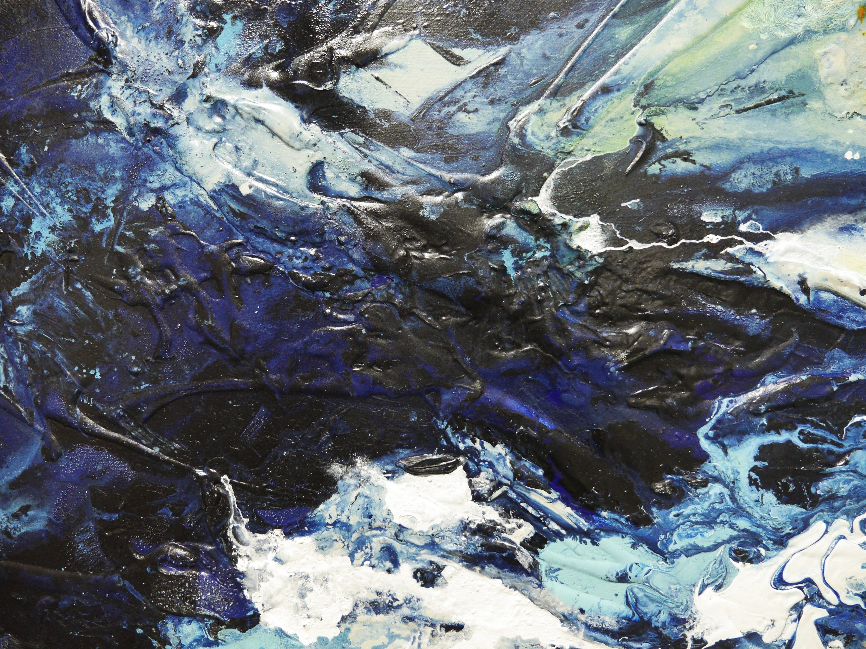 Natural Canopy 240cm x 100cm Textured Abstract Painting (SOLD)