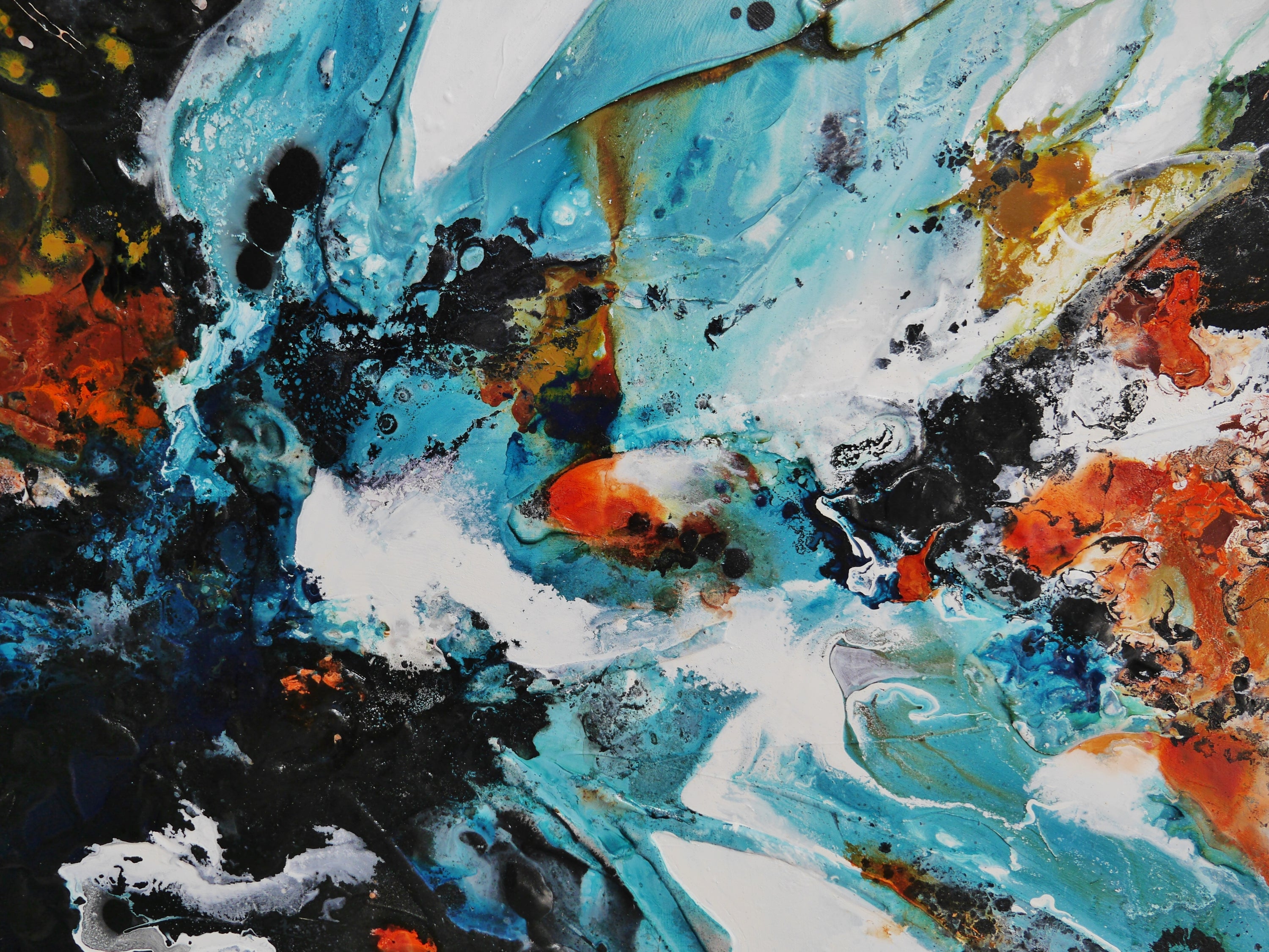 Rusted Perspective 240cm x 100cm Textured Abstract Painting (SOLD)