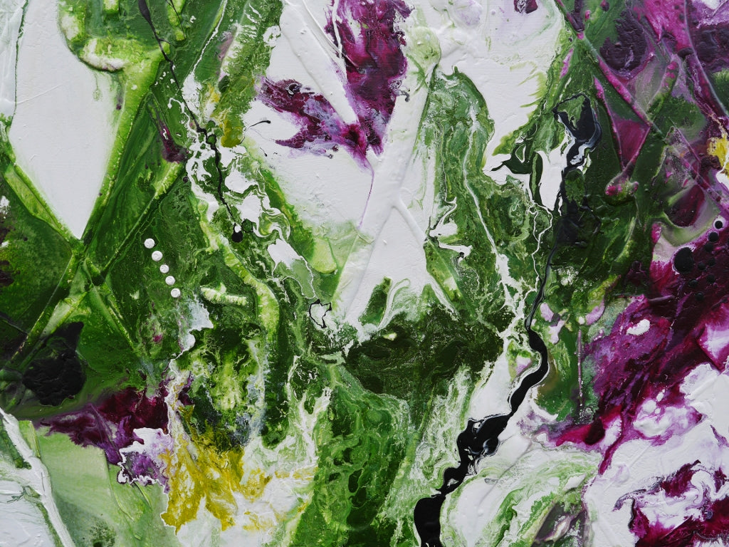 Olives and Sap 140cm x 180cm Textured Abstract Painting (SOLD)