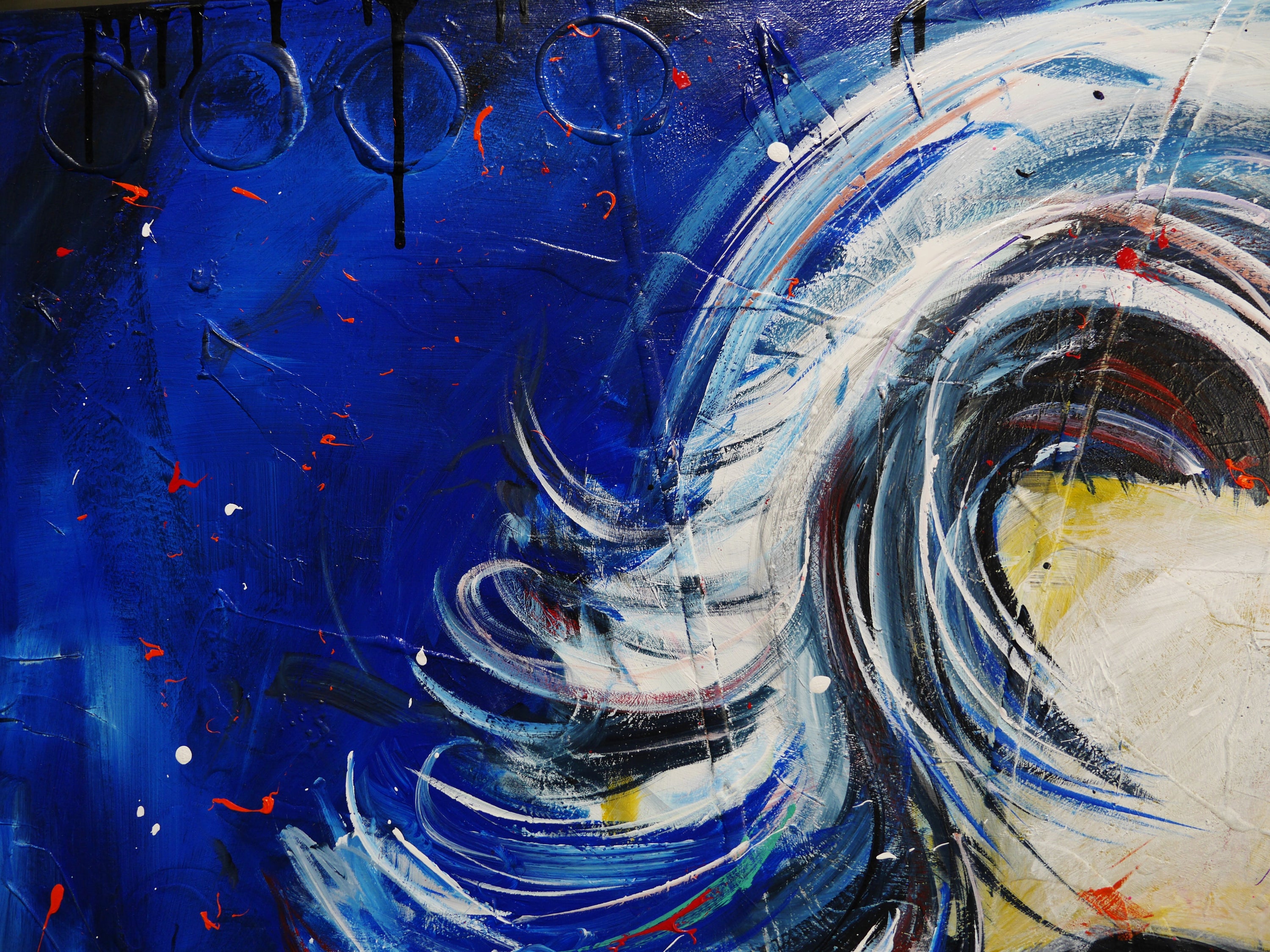 Bombshell 150cm x 150cm Marilyn Monroe Abstract Realism Textured Painting Floater Frame Inc.