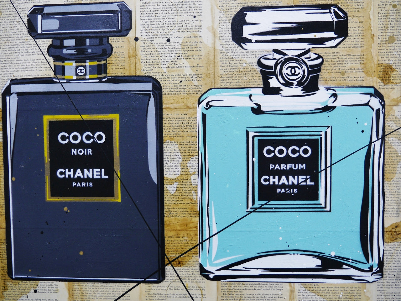 Summer Coco 160cm x 60cm Urban Pop Book Club Painting