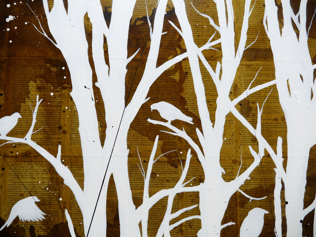 The Committee 120cm x 100cm Urban Pop Book Club Painting