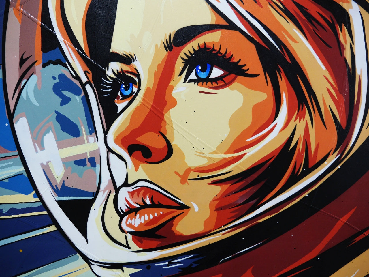 Reflection 190cm x 100cm Space Classic Pop Art Painting
