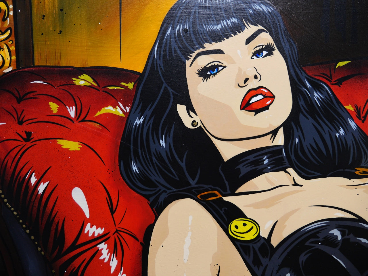 Never Stood a Chance 190cm x 100cm Sexy Classic Pop Art Painting