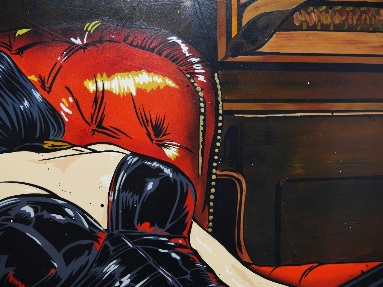 Never Stood a Chance 190cm x 100cm Sexy Classic Pop Art Painting