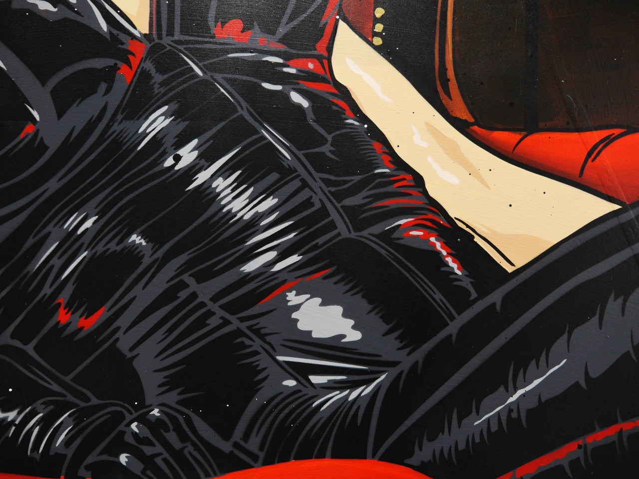 Never Stood a Chance 190cm x 100cm Sexy Classic Pop Art Painting