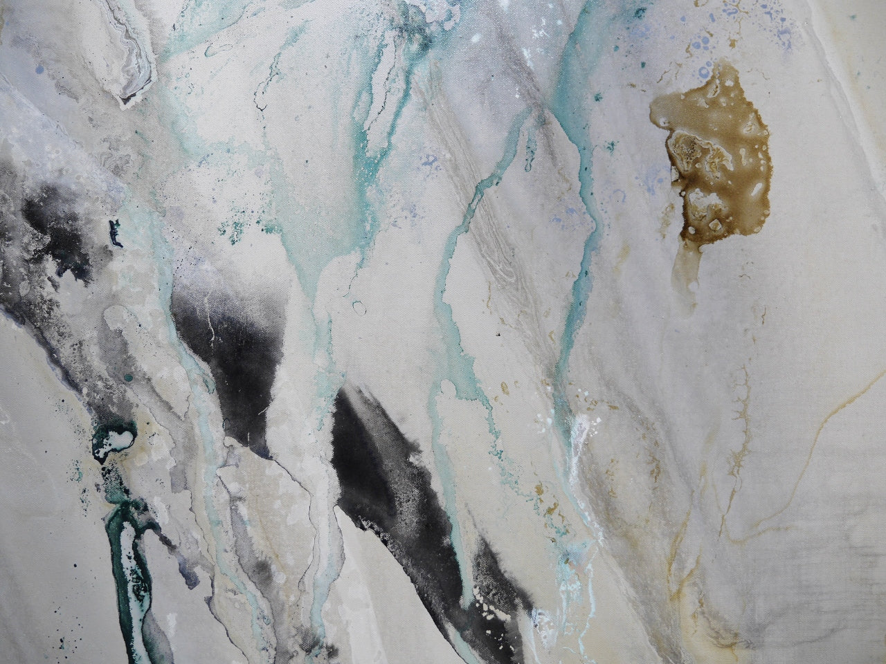 Refined 57 200cm x 120cm Blended Ink Abstract Painting