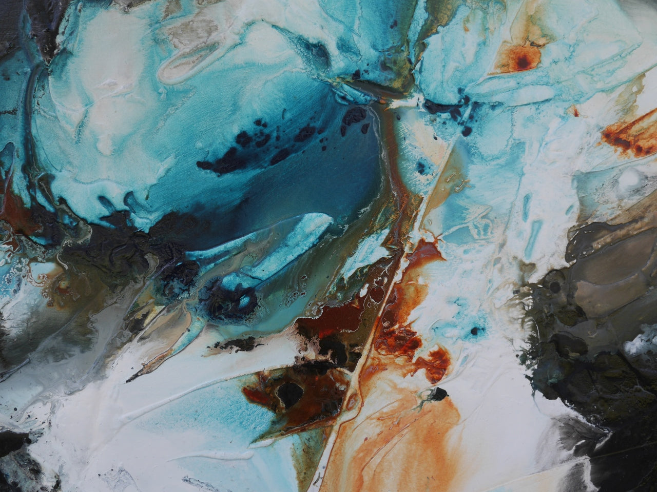 Natural Obsession 240cm x 100cm Textured Abstract Painting