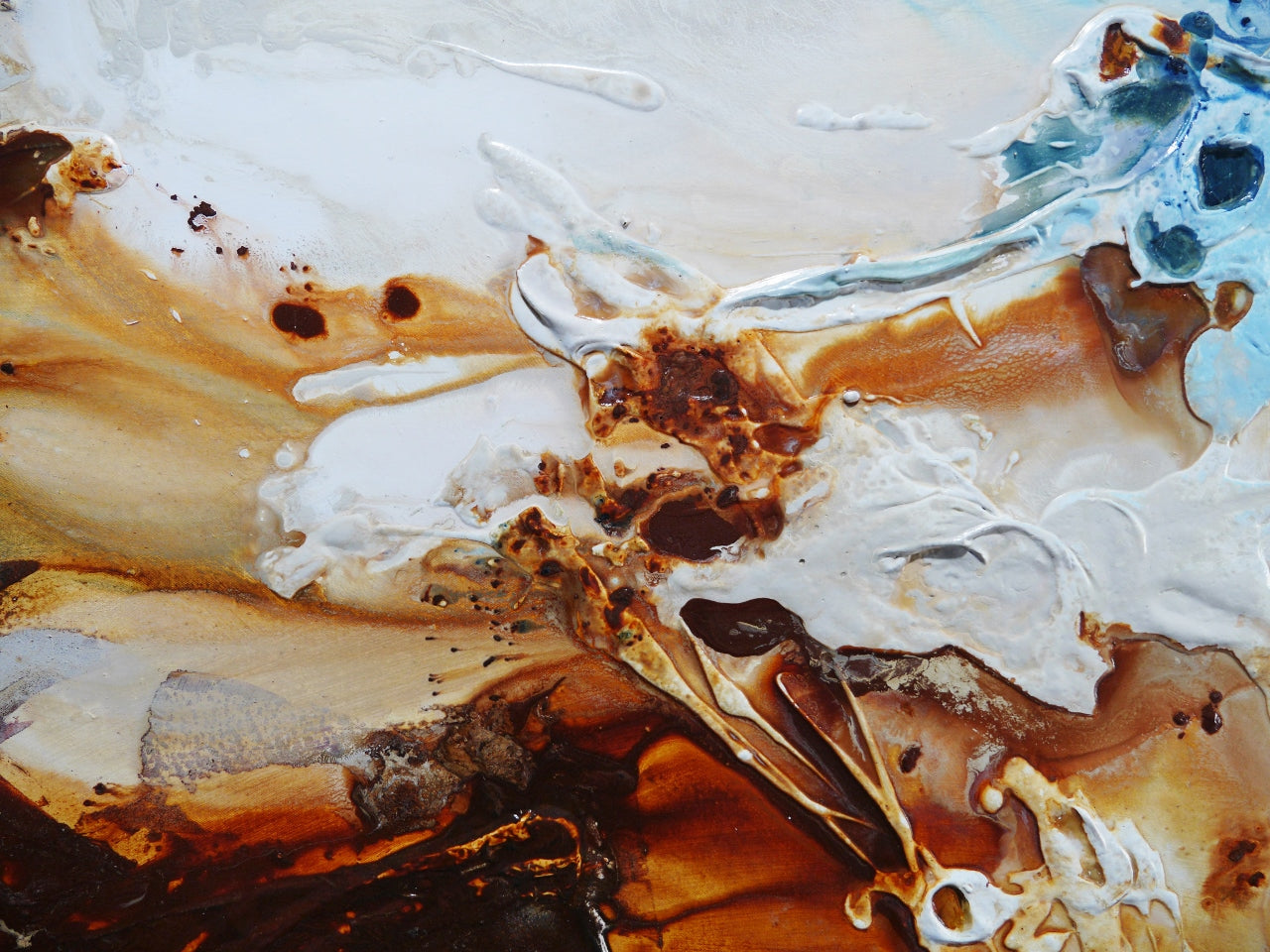 West Coast 270cm x 100cm Textured Abstract Painting