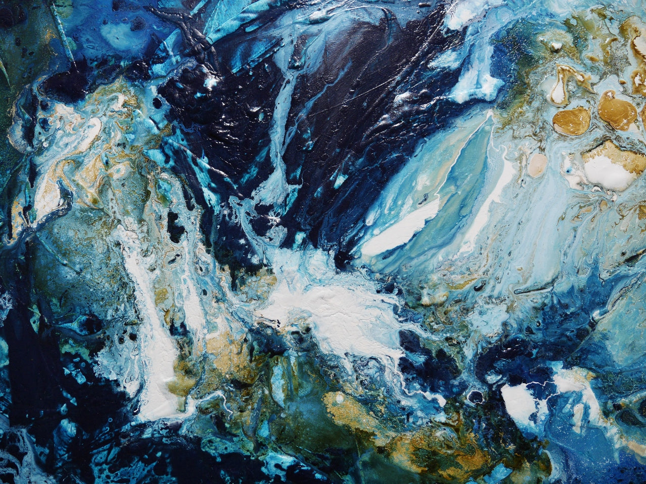 Flow State 200cm x 120cm Textured Abstract Painting